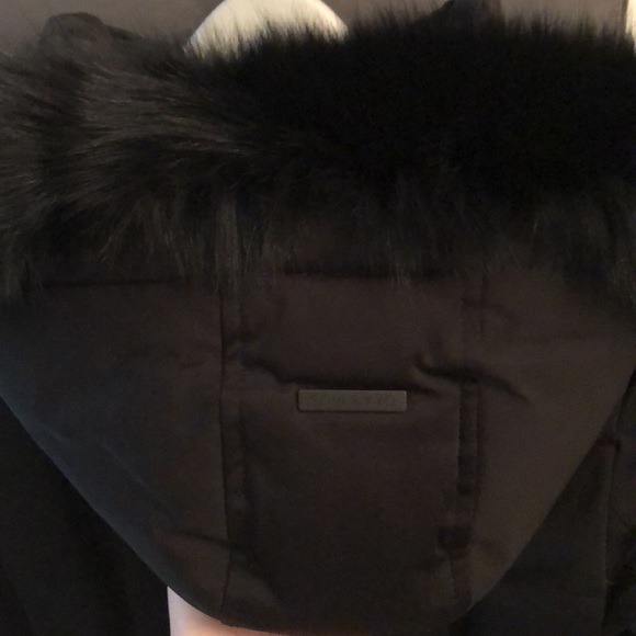 Extra Small black winter down coat by SOIA & KYO - Picture 2 of 11